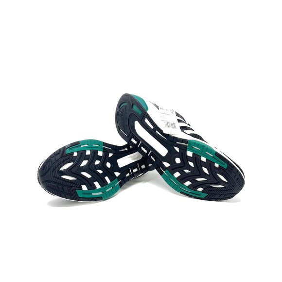 adidas Equipment Plus BOOST Running Shoes Black White Green Mens Size 10 H02759 main image 5